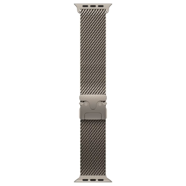 Apple Watch Series Ultra 4 49mm Natural Titanium Case with Natural Titanium Milanese Loop S